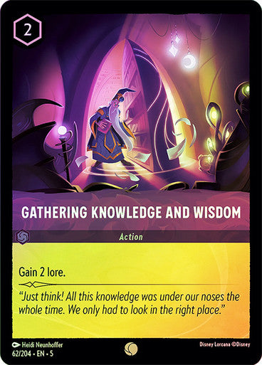 [CF]Gathering Knowledge and Wisdom