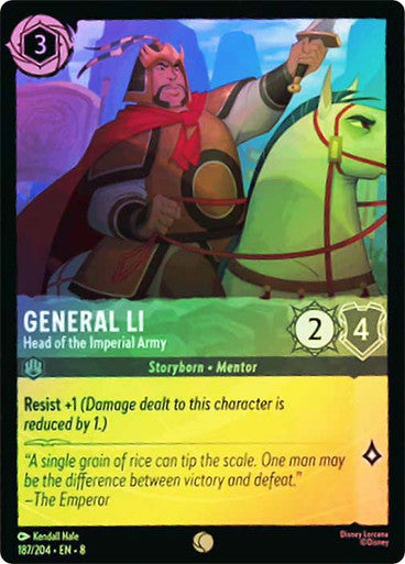 General Li - Head of the Imperial Army