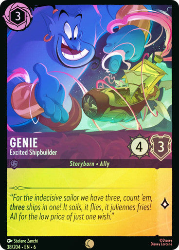 Genie - Excited Shipbuilder