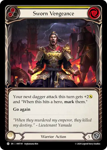[RF]Sworn Vengeance (Yellow)