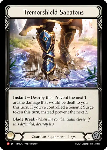 [CF]Tremorshield Sabatons