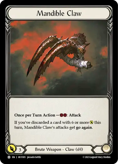 Mandible Claw // Cintari Saber