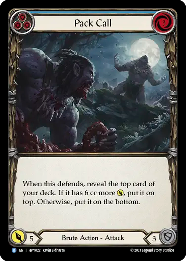 [RF]Pack Call (Blue)