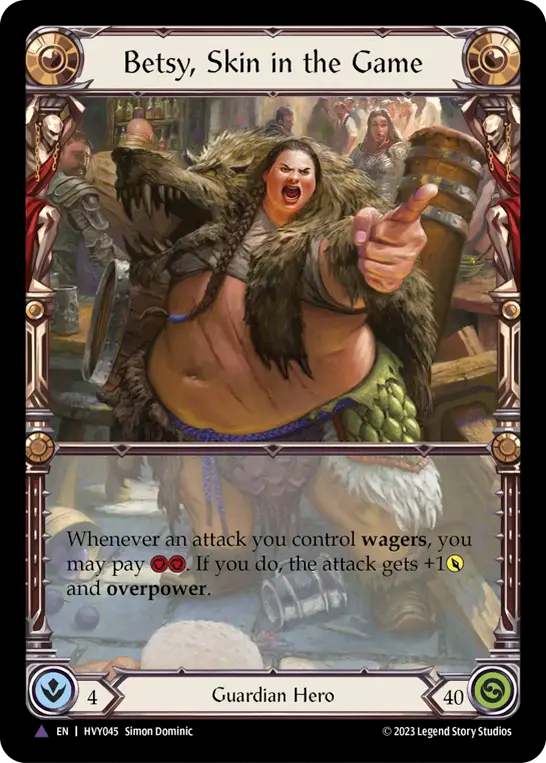 [CF]Betsy, Skin in the Game (Marvel)