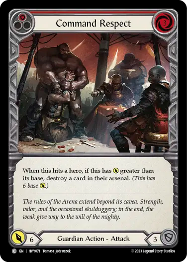 [RF]Command Respect (Red)