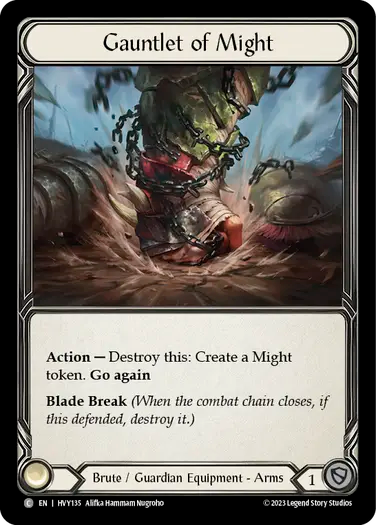 [CF]Gauntlet of Might