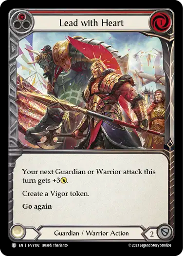 [RF]Lead with Heart (Red)