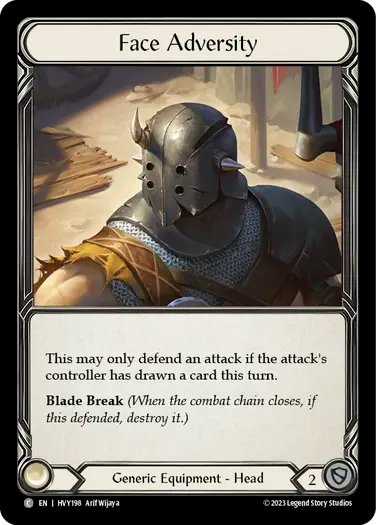 [CF]Face Adversity