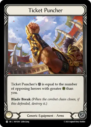 [CF]Ticket Puncher