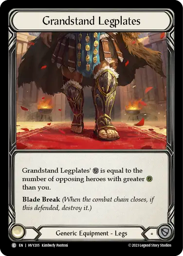 [CF]Grandstand Legplates