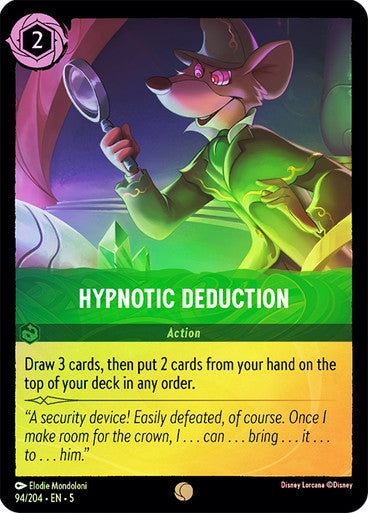 Hypnotic Deduction