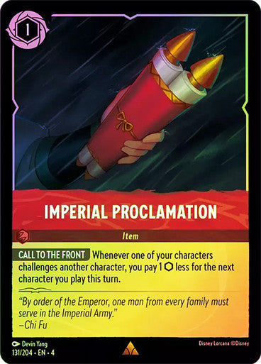 [CF]Imperial Proclamation