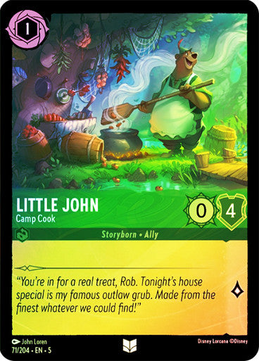 Little John - Camp Cook