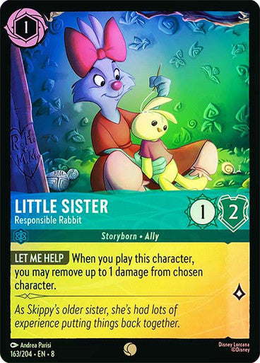 Little Sister - Responsible Rabbit