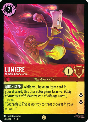 Lumiere - Nimble Candelabra