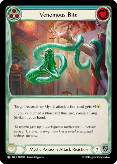 Venomous Bite (Blue)
