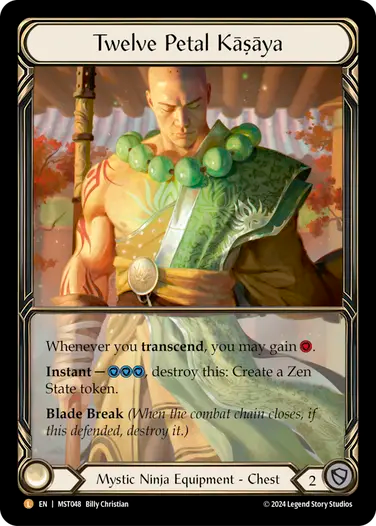 [CF]Twelve Petal Kasaya (Extended Art)