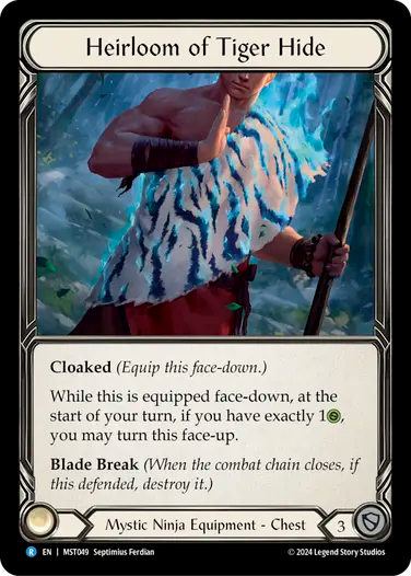 [CF]Heirloom of Tiger Hide