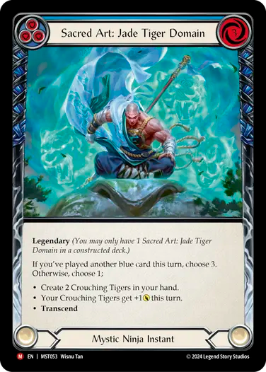 [CF]Sacred Art: Jade Tiger Domain (Marvel)