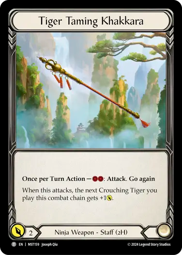 Beckoning Mistblade // Tiger Taming Khakkara