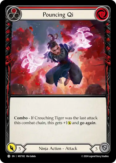 Pouncing Qi (Red)