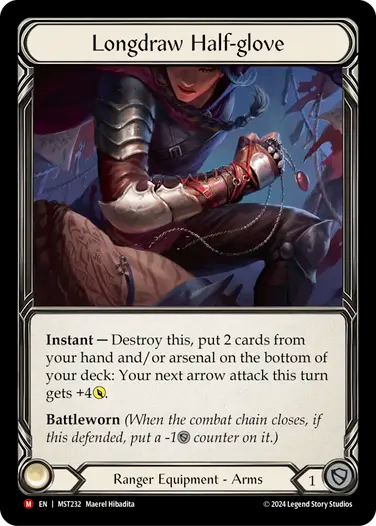 [CF]Longdraw Half-glove