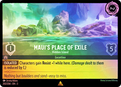 Maui's Place of Exile - Hidden Island