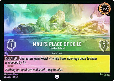 Maui's Place of Exile - Hidden Island