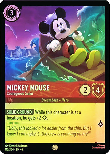 Mickey Mouse - Courageous Sailor