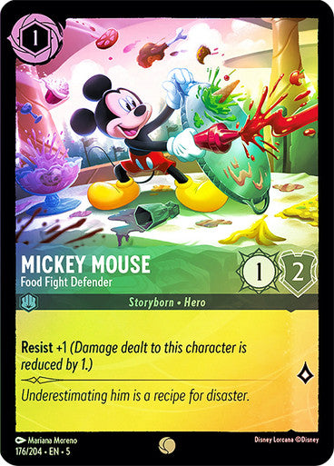 Mickey Mouse - Food Fight Defender