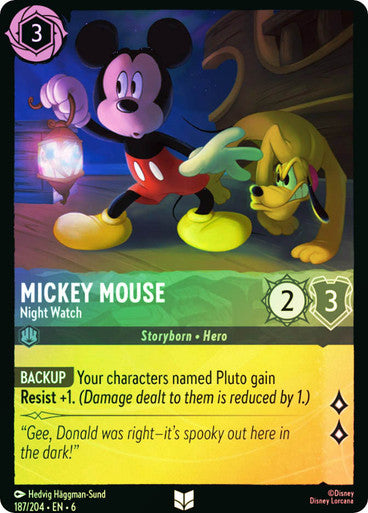 Mickey Mouse - Night Watch