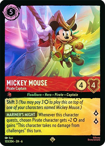 Mickey Mouse - Pirate Captain