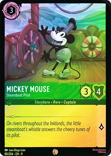 Mickey Mouse - Steamboat Pilot
