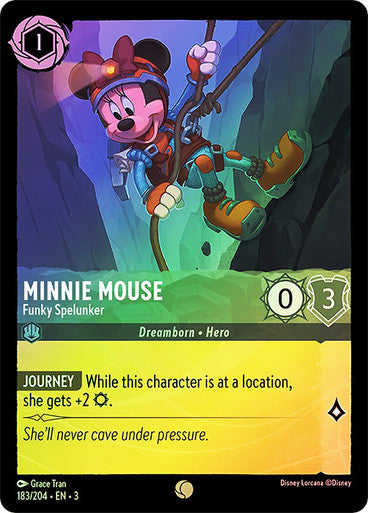 Minnie Mouse - Funky Spelunker