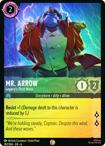 Mr. Arrow - Legacy's First Mate