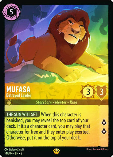 Mufasa - Betrayed Leader
