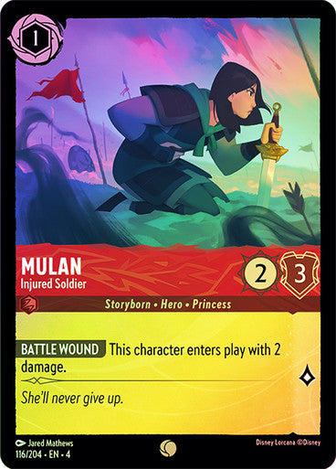 [CF]Mulan - Injured Soldier