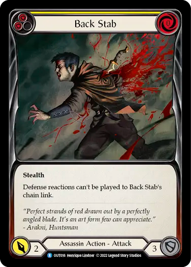 [RF]Back Stab (Yellow)