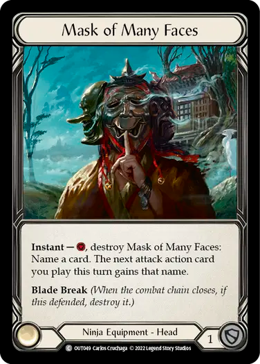 [CF]Mask of Many Faces