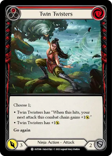 Twin Twisters (Red)
