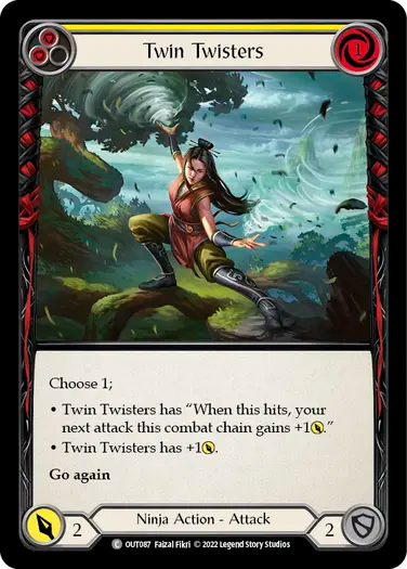 Twin Twisters (Yellow)