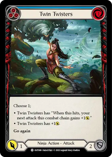 Twin Twisters (Blue)