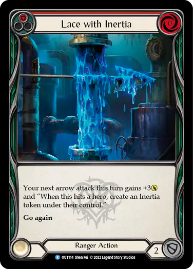 Lace with Inertia (Red)