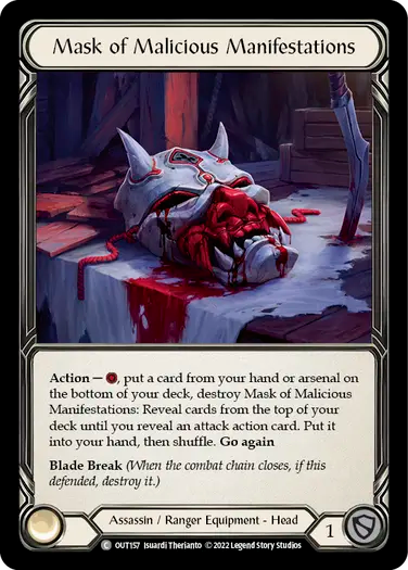 [RF]Mask of Malicious Manifestations