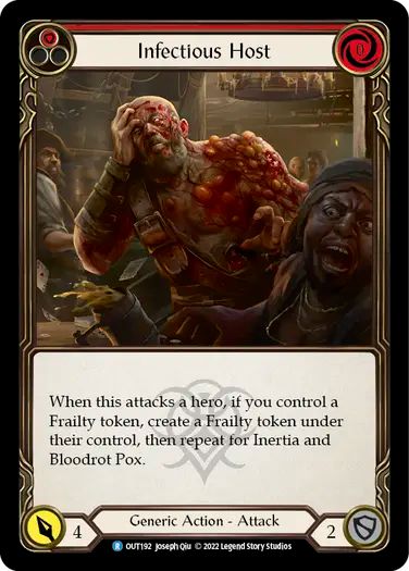Infectious Host (Red)