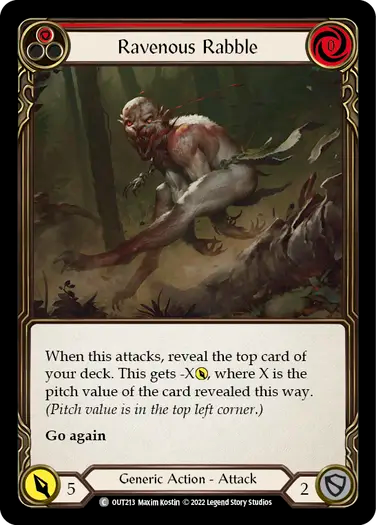 Ravenous Rabble (Red)