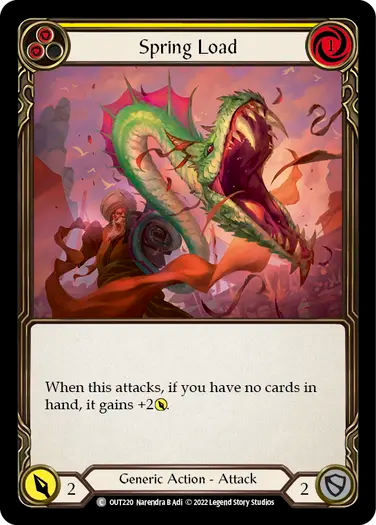 Spring Load (Yellow)