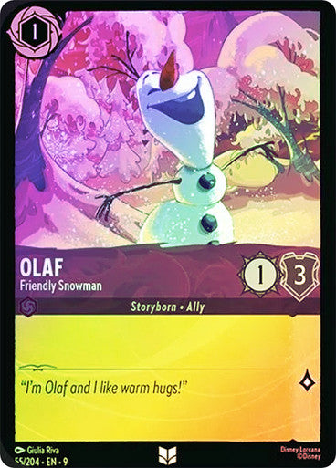 Olaf - Friendly Snowman