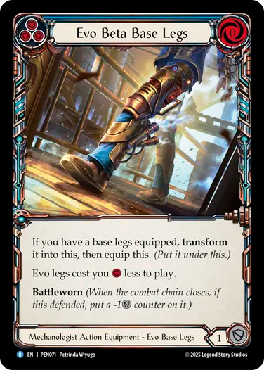 [CF]Evo Beta Base Legs (Blue)