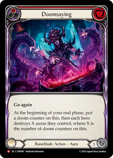 Doomsaying (Red)